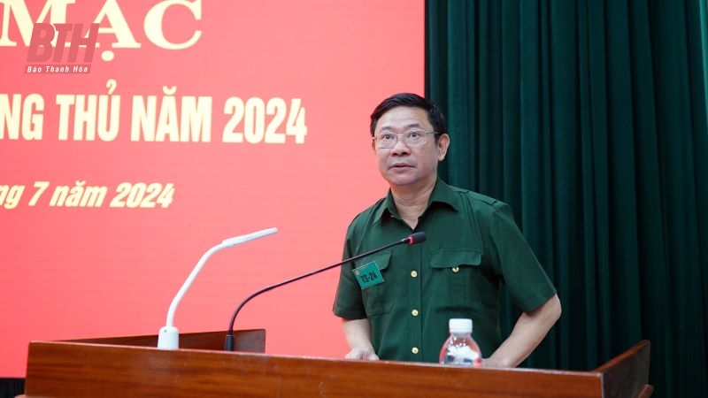 Triệu Sơn hoàn thành diễn tập khu vực phòng thủ huyện năm 2024