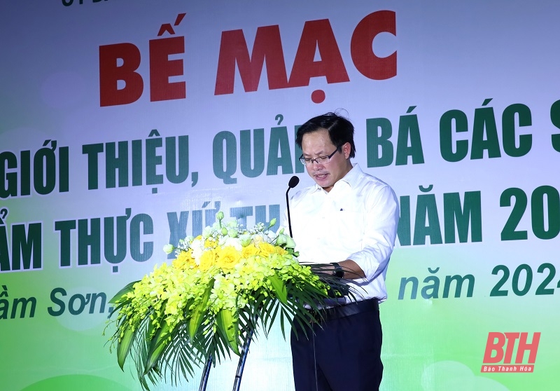 Bế mạc Chợ trưng bày, giới thiệu, quảng bá các sản phẩm OCOP và ẩm thực xứ Thanh năm 2024