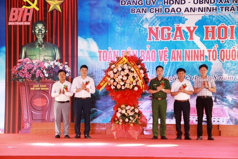 Xã Na Mèo tổ chức Ngày hội Toàn dân bảo vệ an ninh Tổ quốc” năm 2024