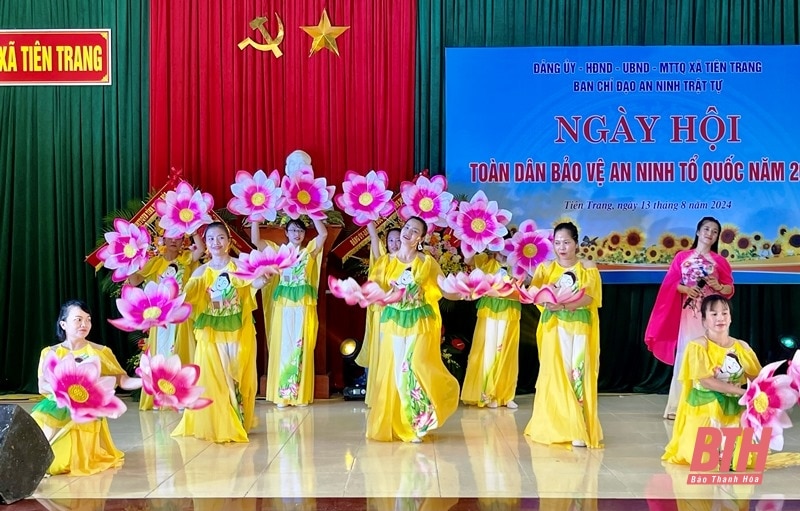 Ngày hội Toàn dân bảo vệ an ninh Tổ quốc” tại xã Tiên Trang