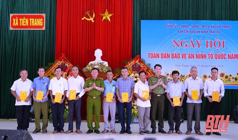 Ngày hội Toàn dân bảo vệ an ninh Tổ quốc” tại xã Tiên Trang