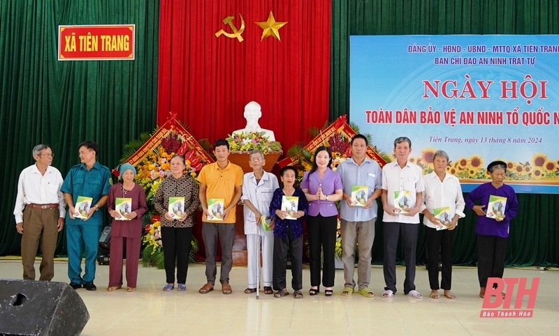 Ngày hội Toàn dân bảo vệ an ninh Tổ quốc” tại xã Tiên Trang