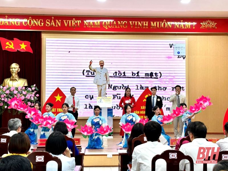 Đảng bộ Kho bạc Nhà nước Thanh Hóa đoạt giải Nhất cụm số 2 cuộc thi “Học tập Di chúc của Chủ tịch Hồ Chí Minh”