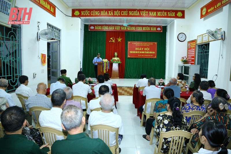 Phường Phú Sơn tổ chức “Ngày hội toàn dân bảo vệ an ninh Tổ quốc”