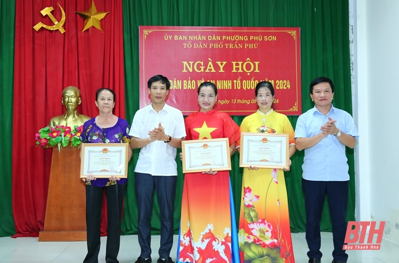 Phường Phú Sơn tổ chức “Ngày hội toàn dân bảo vệ an ninh Tổ quốc”