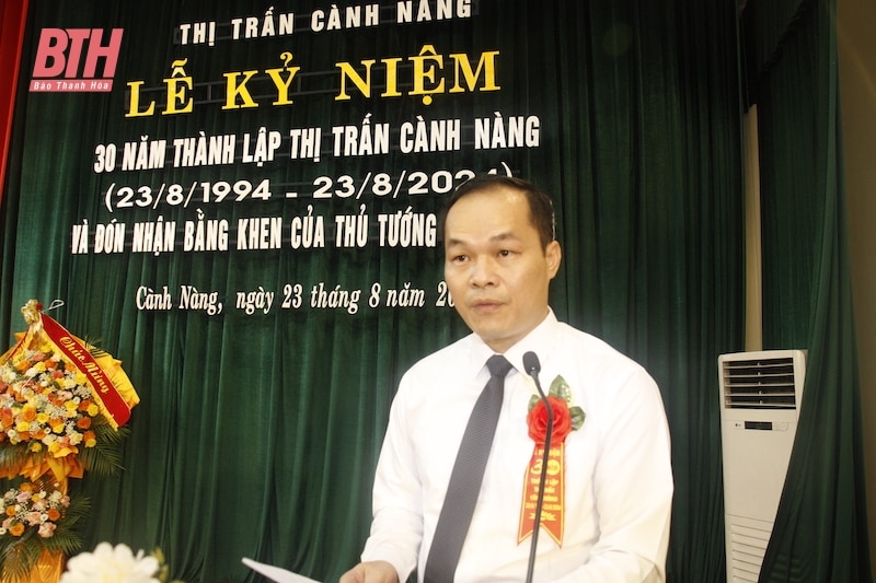 Thị trấn Cành Nàng kỷ niệm 30 năm thành lập