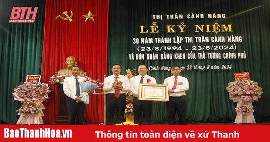 Thị trấn Cành Nàng kỷ  niệm 30 năm thành lập