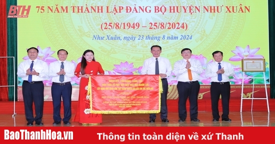 Đảng bộ huyện Như Xuân kỷ niệm 75 năm thành lập