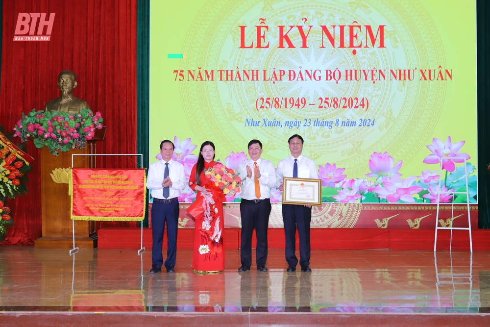 Đảng bộ huyện Như Xuân k ỷ niệm 75 năm thành lập