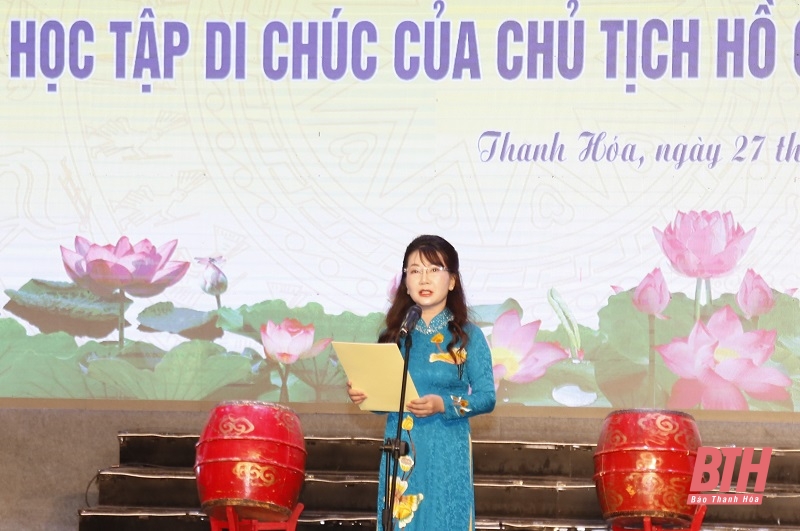 Chung kết Cuộc thi “Học tập Di chúc của Chủ tịch Hồ Chí Minh”