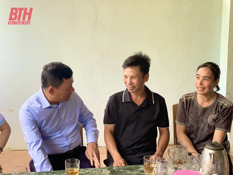 Policenkredit trägt zur Gewährleistung der sozialen Sicherheit in Thuong Xuan, Ngoc Lac bei