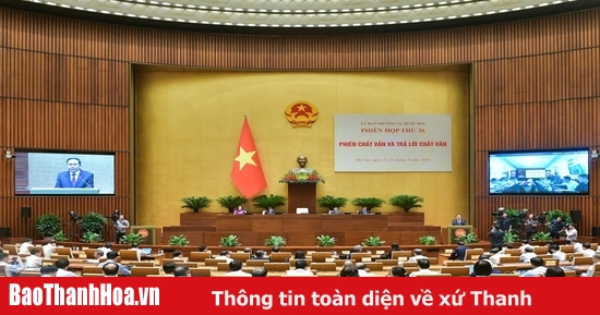 Chất vấn và trả lời chất vấn đối với 2 nhóm vấn đề