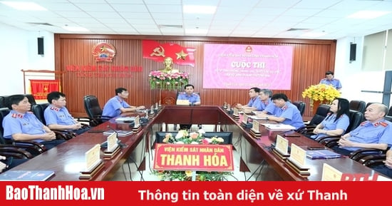 Cuộc thi “Xử lý tình huống trong giải quyết các vụ, việc dân sự, kinh doanh thương mại”