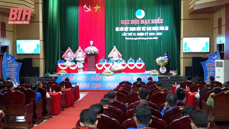 Đại hội Hội Liên hiệp Thanh niên Việt Nam huyện Vĩnh Lộc lần thứ VI, nhiệm kỳ 2024-2029