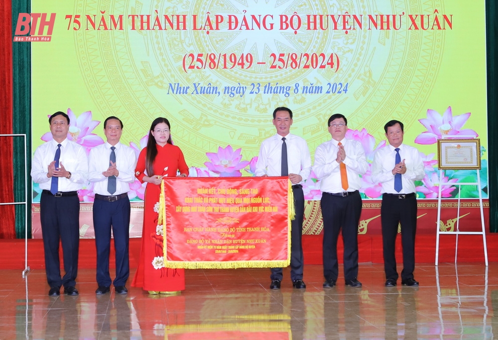 Đảng bộ huyện Như Xuân k ỷ niệm 75 năm thành lập