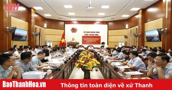 Khảo sát thực hiện sắp xếp, thành lập đơn vị hành chính đô thị trên địa bản tỉnh Thanh Hóa