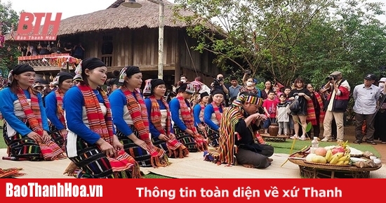 タンホア省の黒タイ族のチャムン祭りが国家無形文化遺産に