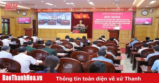 Research, study, thoroughly understand and implement Resolution No. 17-NQ/TU "On continuing to build and develop Thanh Hoa culture and people in the new period"