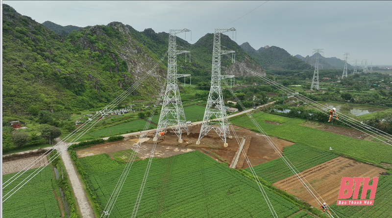 Sáng 29/8 khánh thành đường dây 500kV mạch 3