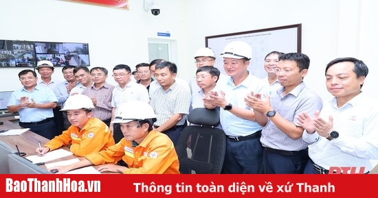 Thông tuyến toàn bộ đường dây 500kV mạch 3 từ Quảng Trạch (Quảng Bình) đến Phố Nối (Hưng Yên)