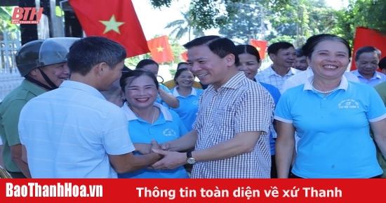 Trieu Son strives to become an advanced new rural district, achieving the criteria of a type IV urban area by 2025.