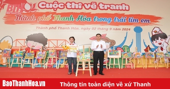 Painting contest "Thanh Hoa city in my heart"