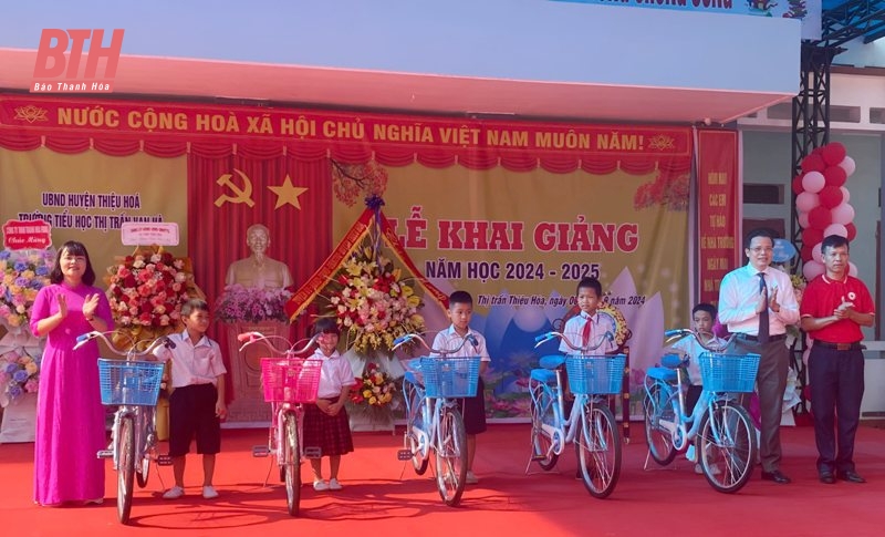 Nhiều trường học trên địa bàn Thanh Hóa khai giảng năm học mới 2024-2025