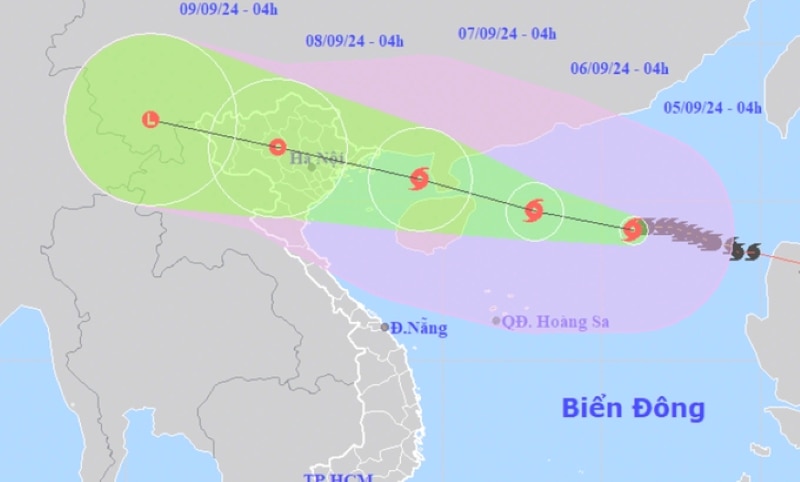 Hội nghị trực tuyến triển khai công tác ứng phó với bão số 3