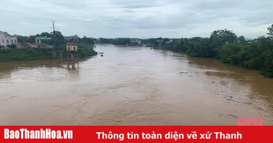 Cảnh báo lũ trên các sông khu vực tỉnh Thanh Hóa