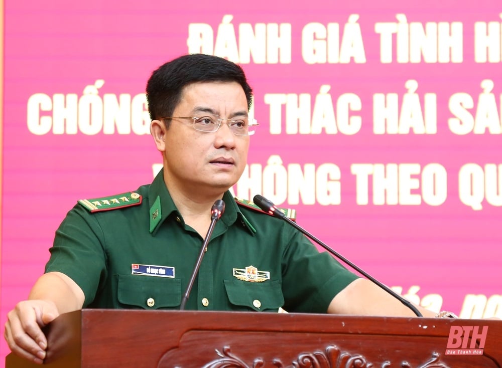 [Cập nhật] - Thanh Hóa: Đánh giá tình hình thực hiện nhiệm vụ chống khai thác hải sản bất hợp pháp, không báo cáo và không theo quy định (IUU)