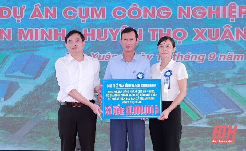 Khởi công dự án Cụm công nghiệp Thọ Minh