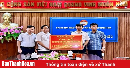 Các địa phương, đơn vị, doanh nghiệp ủng hộ đồng bào vùng lũ