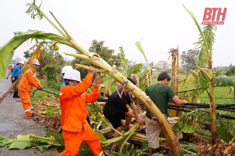 Chung sức, đồng lòng khắc phục sự cố để cấp điện trở lại cho Nhân dân các tỉnh phía Bắc