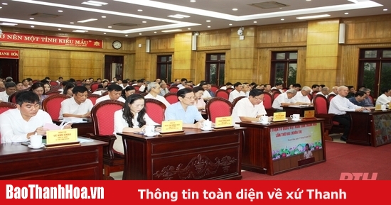 Hội nghị Ủy ban MTTQ tỉnh Thanh Hóa lần thứ hai (khóa XV)