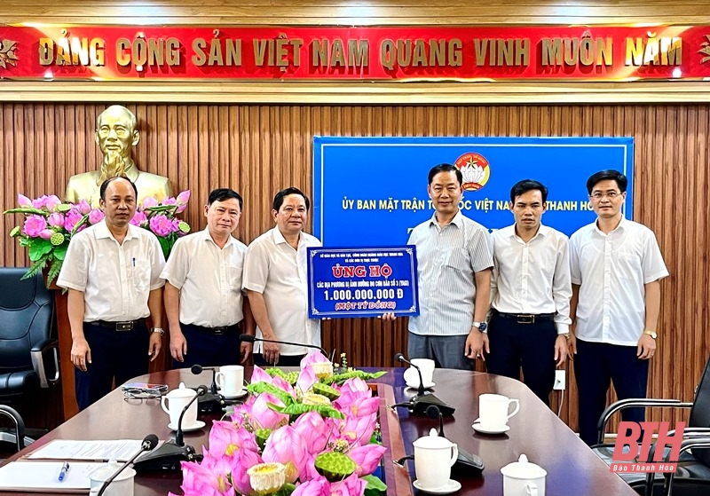 More than 21.1 billion VND to support people affected by storm No. 3