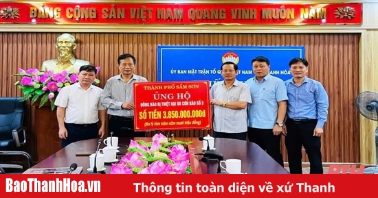 MTTQ tỉnh tiếp nhận ủng hộ đồng bào bị thiệt hại do bão số 3