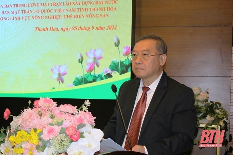 Delegation des Zentralkomitees der Laotischen Front für Nationalen Aufbau tauschte Erfahrungen im Agrarsektor in Thanh Hoa aus