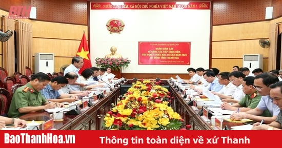 [Cập nhật] - Đoàn giám sát Ủy ban Thường vụ Quốc hội làm việc với UBND tỉnh