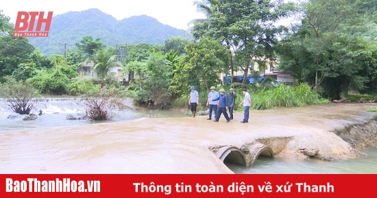 [Update] - Überschwemmungen in Thanh Hoa: In Ba Thuoc sind 15 Verkehrsknotenpunkte teilweise gesperrt