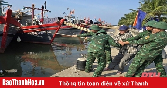 Thanh Hóa triển khai lực lượng, phương tiện thường trực phòng, chống thiên tai, tìm kiếm cứu nạn