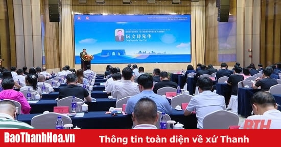 Promoting investment, trade and tourism in Thanh Hoa province in Dai Chau city, Zhejiang province, China