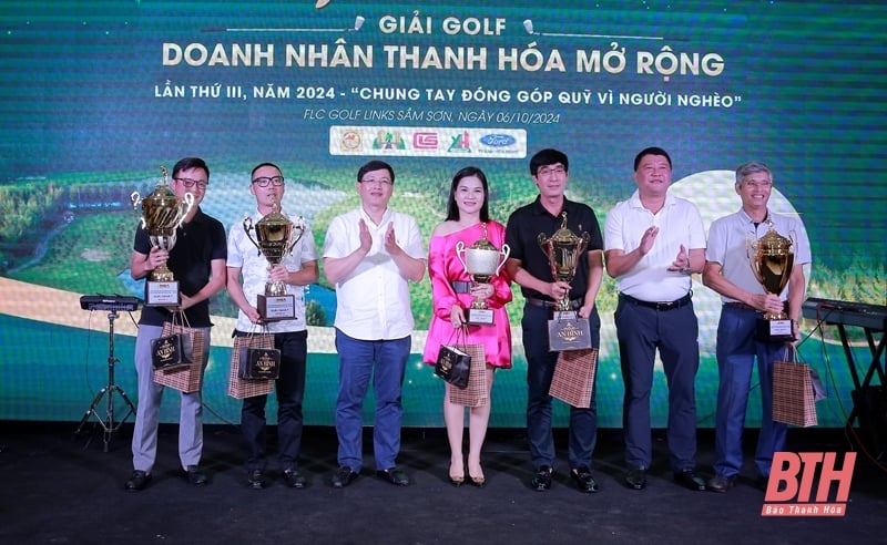 Gần 150 Golfer tham gia Giải Golf Doanh nhân Thanh Hóa mở rộng