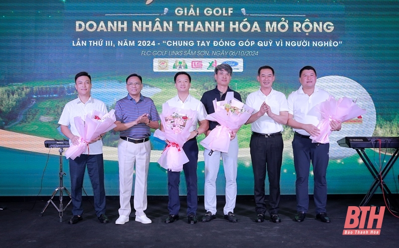 Gần 150 Golfer tham gia Giải Golf Doanh nhân Thanh Hóa mở rộng