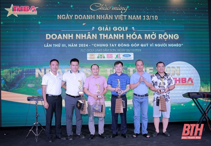 Gần 150 Golfer tham gia Giải Golf Doanh nhân Thanh Hóa mở rộng