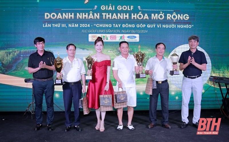 Gần 150 Golfer tham gia Giải Golf Doanh nhân Thanh Hóa mở rộng