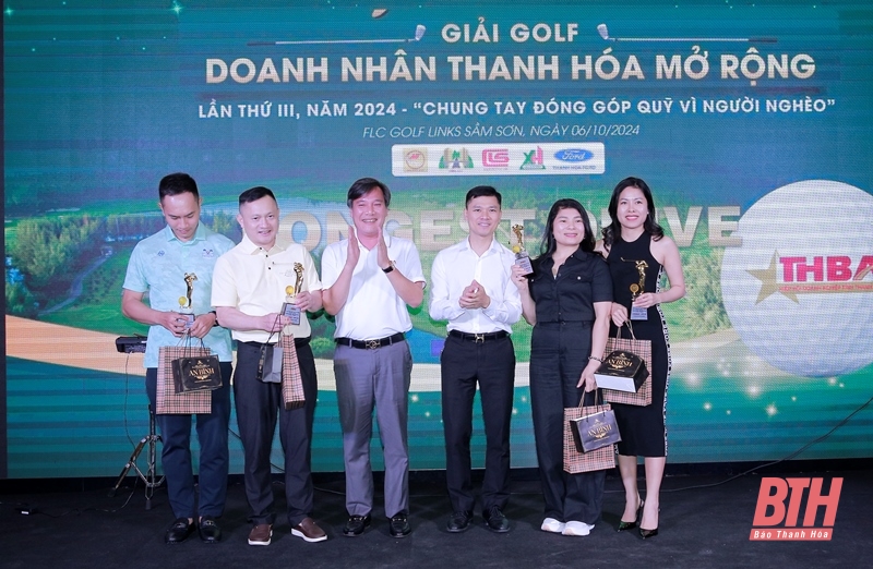 Gần 150 Golfer tham gia Giải Golf Doanh nhân Thanh Hóa mở rộng