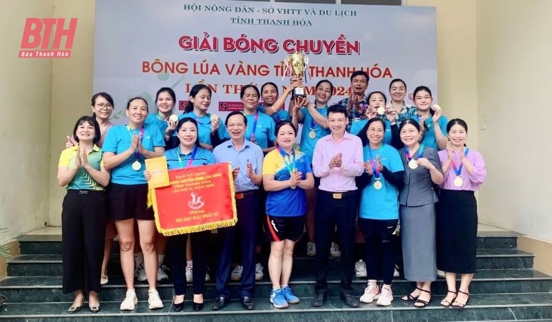 Bế mạc Giải bóng chuyền “Bông lúa vàng” lần thứ 9