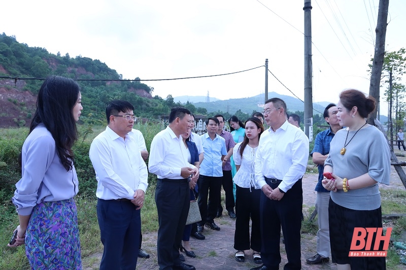 Phó Chủ tịch Thường trực UBND tỉnh Nguyễn Văn Thi làm việc với Hiệp hội Xuất nhập khẩu máy móc và sản phẩm điện tử Trung Quốc