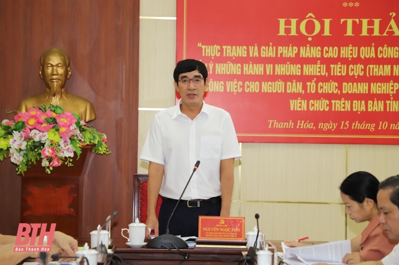 Nâng cao hiệu quả nhận diện, phát hiện, xử lý hành vi tham nhũng vặt trong giải quyết công việc của cán bộ, công chức, viên chức