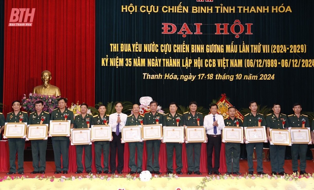 Đại hội thi đua yêu nước “Cựu chiến binh gương mẫu” tỉnh Thanh Hóa lần thứ VII